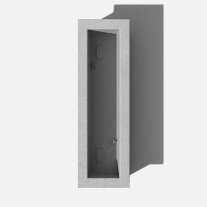 Veradek Brixton Series Window Box Planter - Rectangular Outdoor Planter - color: Gray, size: 11"H x 11"W x 36"L - 2 Pack