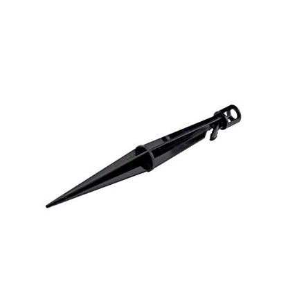 Raindrip 382005B Heavy-Duty Support Stake for, Pack of 4, Black - size: Pack of 4
