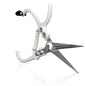Precision Garden Trimming Scissors & Hand Pruner - White