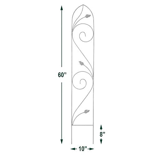 Arcadia Garden Products TR05 Autumn Leaf Trellis 5' - size: 5' x 10", style: Autumn Leaf Trellis
