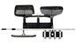 Poolmaster Outdoor Wall-Mounted Tool Organizer Rack, Heavy-Duty Garden Tool Holder and Swimming Pool Equipment Storage for Backyard, Fence, or Garage
