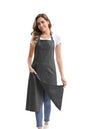 Nanxson Pottery Apron Split Leg with 3 Pockets & Adjustable Buckle - color: Black