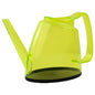 CYRUS Yellow1.5L Transparent Plastic Watering Can Long Spout Comfort Grip