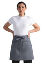 Chef Works Unisex Half Bistro Server Apron - color: Gray, 1 Pack