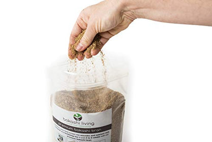 Premium Bokashi Composting Starter Kit (Includes 1 Bokashi Bin, 2.2lbs of Bokashi Bran and Full Instructions) - size: 1 bin