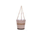 Blue Sky Ceramic Hanging Blended Lines 5" Flower Pot