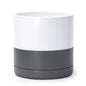 D'vine Dev 10 Inch Ceramic Planter Pot, White/Grey, 94-O-E-6 - color: White/Speckled Grey, size: Large