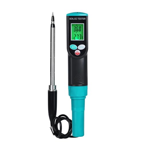 2 in 1 Digital Plants EC Meter Soil EC & Temperature Meter