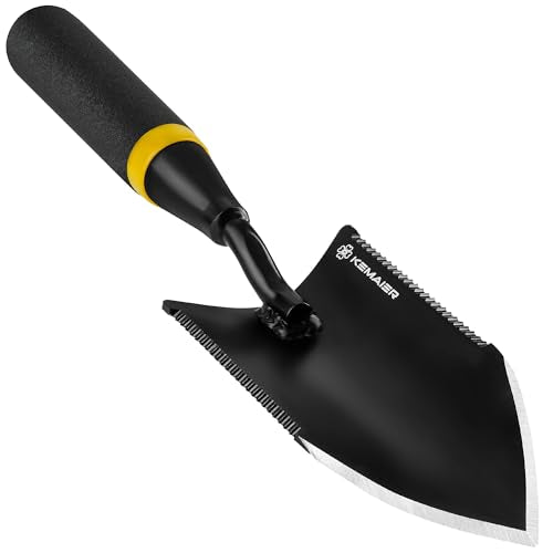 Kemaier Heavy Duty Garden Trowel, Hand Shovel Digging Tool