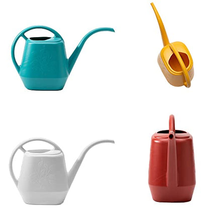 Bloem Watering Can Aqua Rite 1.1 Gallon (144 Fl Oz) Bermuda Teal Green (Pack of 2) - color: Bermuda Teal, size: 144 oz. (Pack of 2)