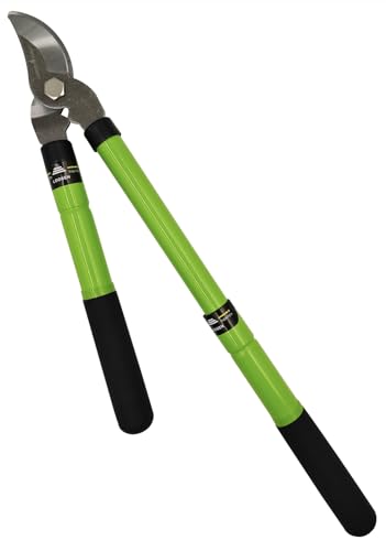 Garden Guru Bypass Loppers Tree Trimmer Clipper w/Telescopic Handle 15–22" - High Carbon Steel Blade Gardening Loppers Pruning Shear - Comfort Grip Handles – Branch Cutter (2 Pack) - size: 2 Pack, style: Extendable Bypass Loppers
