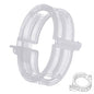 DOMG 300 Pcs Tomato Trellis Clips, Garden Plant Vine Support Clips for String Trellis