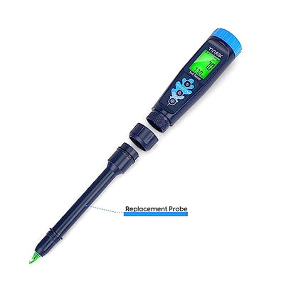 YINMIK Soil pH Tester Probe for YK-S01E, Blue Electrode Replacement - style: For YK-S01E