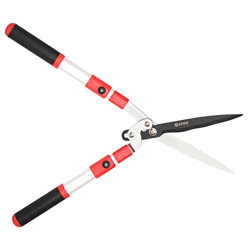 Eden 39022 Extendable Hedge Shears with Wavy Blade