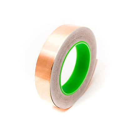 Bertech Copper Foil Tape with Conductive Adhesive, 1 Inch x 36 Yards - size: 1 Inch