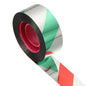 MECCANIXITY 262ft Long 1" Wide Green/Silver Dual Side Reflective Holographic Flash Bird Scare Tape Ribbon to Keep Birds Away, Hang Tie on Garden Farm Orchards Balcony Patio Yard Fence - color: Green Silver, size: 262.4ft x 0.94in