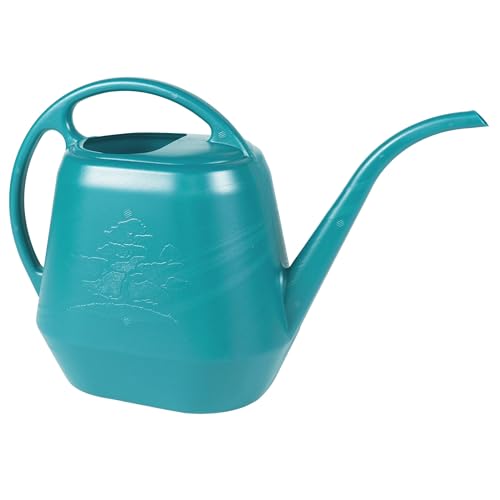 Bloem Watering Can Aqua Rite 1.1 Gallon (144 Fl Oz) Bermuda Teal Green - color: Bermuda Teal, size: 144 oz.