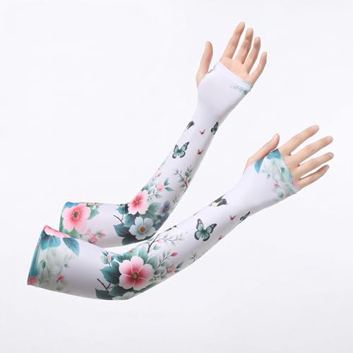 Gardening Sleeves for Women Farm Sun Protection Thorn Proof Cooling Arm Sleeves to Cover Arms for Garden Sports