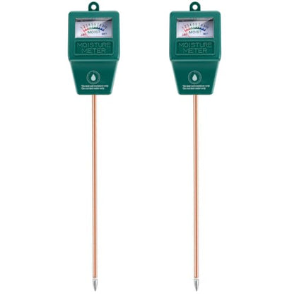 Antonki 2 Pack Soil Moisture Meter, Plant Water Meter Hygrometer