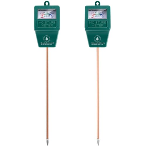 Antonki 2 Pack Soil Moisture Meter, Plant Water Meter Hygrometer
