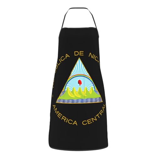 Waterproof Apron with Pockets - color: Yellow