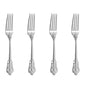 KEAWELL Luxury 4-Piece 5.9-Inch 18/10 Appetizer Forks (Silver) - color: Silver