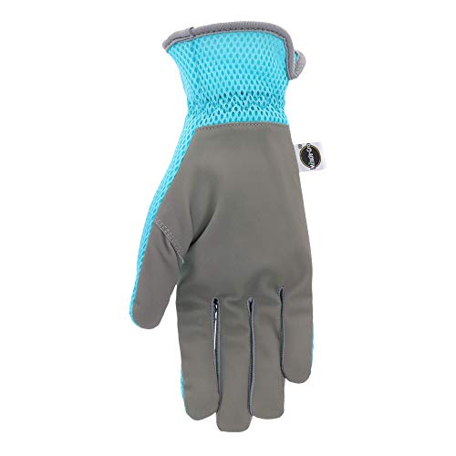 Miracle-Gro MG86121 High Dexterity Synthetic Leather Palm Gloves - size: Medium (Pack of 1)