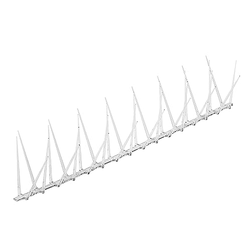 Bird B Gone EnviroSpike Plastic Bird Spikes, 24ft, Clear - size: 24 Feet Long