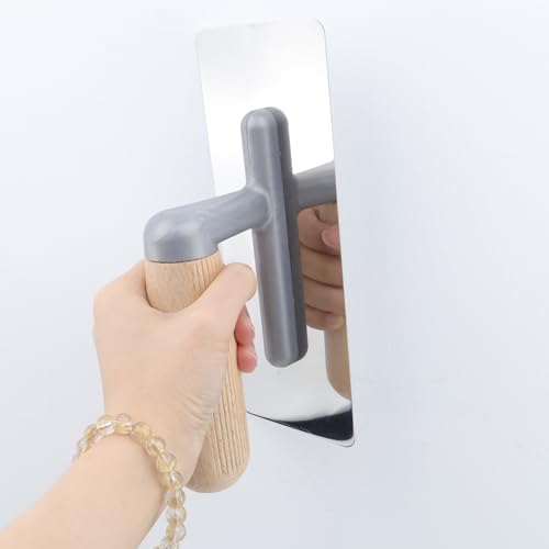 Oedema 8 Inch Drywall Trowel Stainless Steel Flat Finishing Trowel