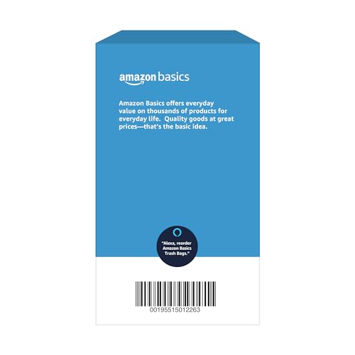Amazon Basics Multipurpose Drawstring Trash Bags,30 Gallon,(Previously Solimo),50 Count (Pack of 6) - size: 50 Count (Pack of 6)