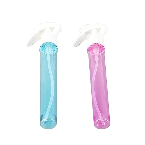 FILFEEL Continuous Mister Spray Bottle Travel Size Spray Bottle, Spray Water Bottle Hair Mister, Fine Mist Stylist Sprayers Empty Small Misting Spritzer, Perfume Atomizer - 2pcs