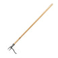 Edward Tools PullPro Long Handle Weed Puller Tool - 48" Classic Heavy Duty Hardwood Handle with 4 Claws Steel Head - Improved Stand Up Weed Remover Tool - Easy Stand Up Tool for Seniors