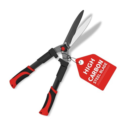 GARTOL 23" Heavy Duty Hedge Shears, 9" Wavy Blade Clippers
