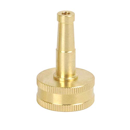 Rocky Mountain Goods Jet Nozzle for Garden Hose - Solid Brass Sweeper Hose Nozzle for High Pressure Cleaning - Leakproof Rubber Washer - Great for Cleaning Car, Siding, Driveway