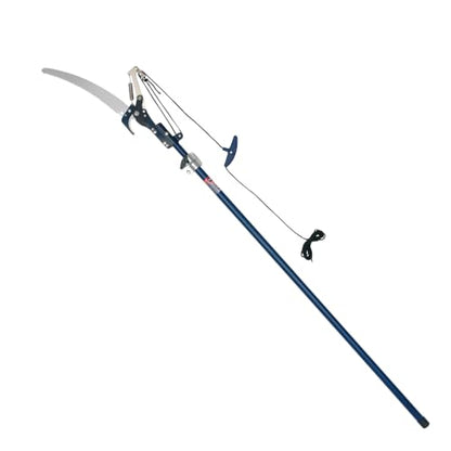 Spear & Jackson 4930FZ Razorsharp Telescopic Tree Pruner, Extendable Pole Handle for Removing High Branches, Sharp Saw Blade for Cutting Thick Limbs and Powerful Pull Cord Lopper for Light Trimming - style: Telescopic Tree Pruner