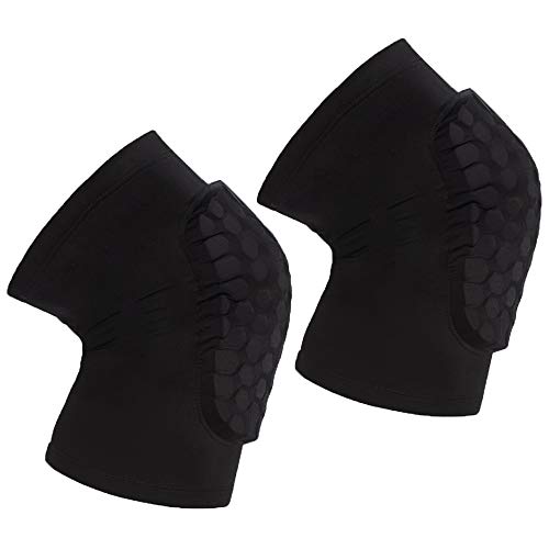 PISIQI Compression Collision Avoidance Knee Sleeve - color: Black, size: Small