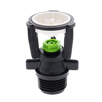 Micro Drip Irrigation, 1/2" External Thread Rotating Sprinklers Mini Wobbler Irrigation Water Spray Sprinkler Farm 360 Degree Rotary Watering Nozzles.(5 pcs)