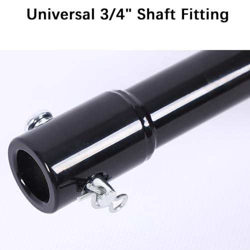Auger Extension Drill Bit 12" – Shaft Size 3/4" for Hole Digger Replacement