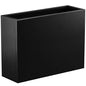 36" Metal Planter Box, Large Rectangular Window Box - size: 36”L x 12”W x 26“H