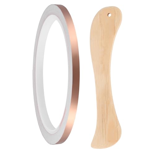 Copper Foil Tape 0.24" x33FT Single Conductive Adhesive Tape - size: 0.24 Inch x 33 FT