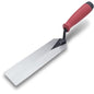 MARSHALLTOWN QLT Masonry Margin Trowel, 8 x 2 Inch, Red Soft Grip Handle - size: One Size