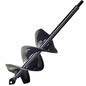 TCBWFY Garden Auger Spiral Drill Bit for Planting 3x12inch,Solid Core Shaft Auger for Bulb Planting Bedding Plants,Hole Digger for 3/8"Hex Drive Drill - size: 3"x12"