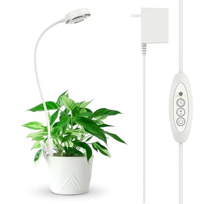 SANSI Grow Lights for Indoor Plants, Pot Clip-On Plant Lights, 10W 1-Pack - size: 1-Pack