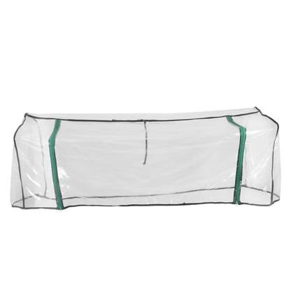 POPETPOP Transparent Greenhouse Cover Easy to Use Garden Protection Tent for Raised Garden Bed Heavy Duty Plant Cover Reliable Frost Weather Protection for Thriving Plants