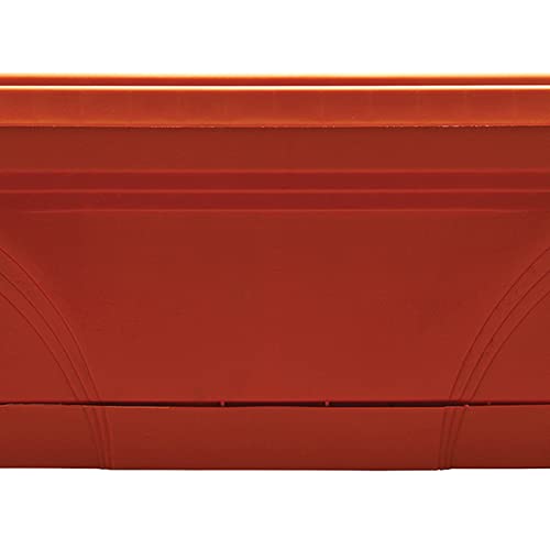Southern Patio Medallion Windowsill Box Planter, Terracotta, 36 in, 2-Pack