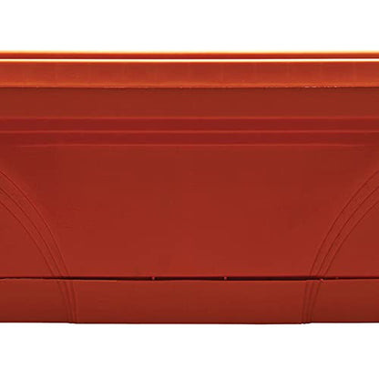 Southern Patio Medallion Windowsill Box Planter, Terracotta, 36 in, 2-Pack