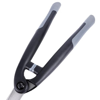 Garden Hedge Shears for Trimming and Shaping Shrubs with SK5 High Carbon Steel Non-Stick Blades, Shock-Absorbing Bumpers & Lightweight Handles