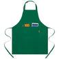 BOHARERS Green Aprons with Pockets - Restaurant Bib Apron for Work Home Kitchen Washable Chef Aprons Costume - color: 01 Pack Red Green
