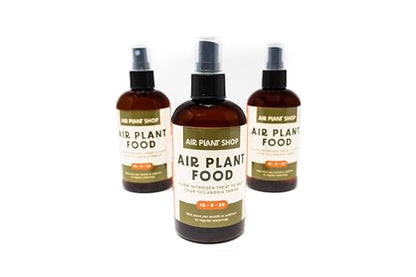 Air Plants Fertilizer in fine Mist Spray Bottle – Plant Food for Tillandsia - Monthly use for Growth of House Plants (1 Pack - 8 OZ) - size: 1 Pack - 8 OZ