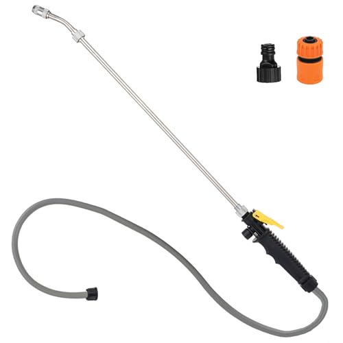 29 Inch Spray Wand Replacement Compatible with Ryobi, Trigger Wand Set Include Hose Quick Connector Compatible for P2800, P2803 Sprayer Suitable for Ports with a Diameter of 0.7 inches - color: Black, size: 29 inches
